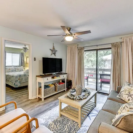 Hilton Head Condo About Half Mi To Folly Field Beach!